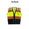 Ultra-Visible Contrast Mesh Safety Vest with Reflective Stripes | RADYAN®